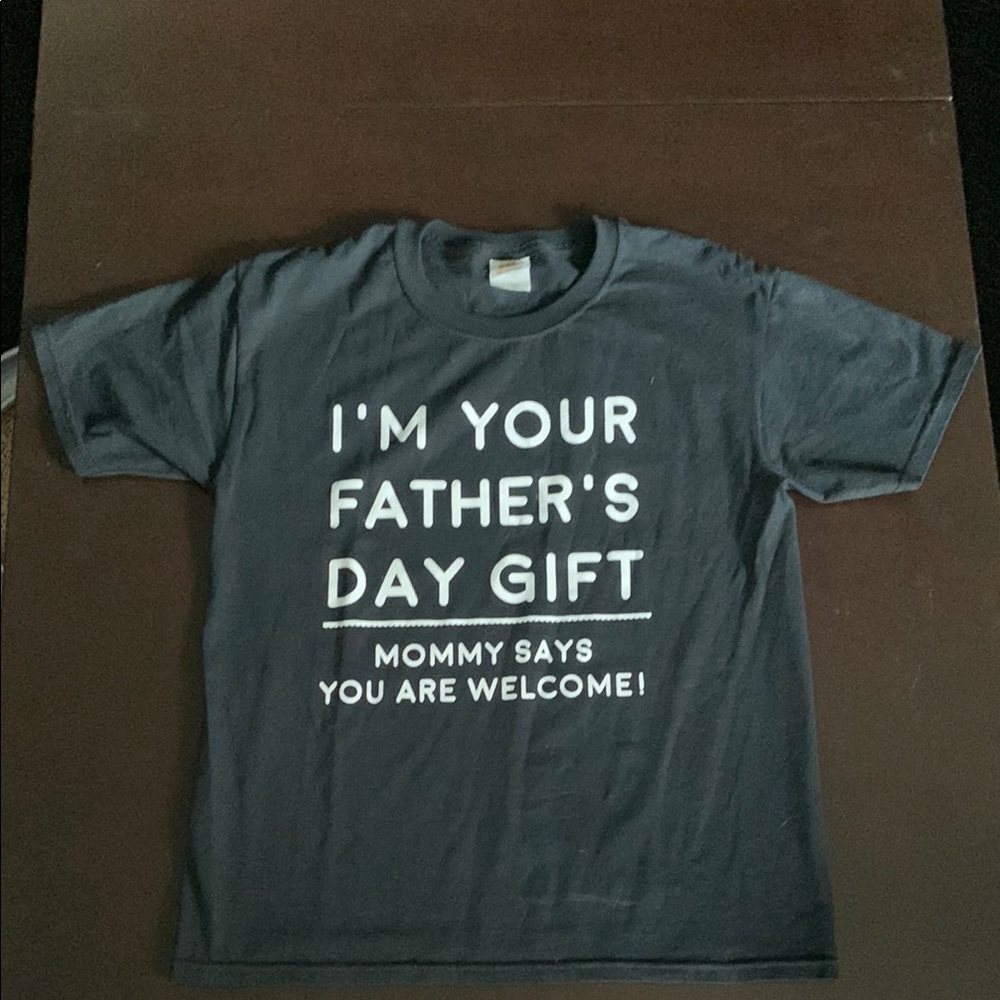 Father's Day Gift Graphic Tee - Gray